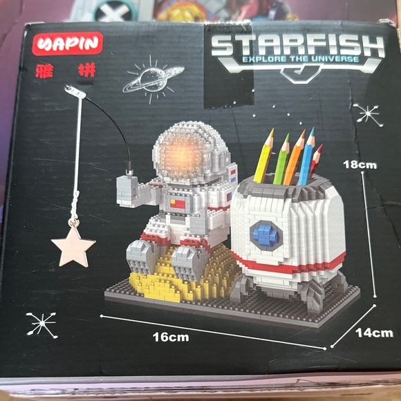 yapin Other - Space Adventure Building Set - Pencil Holder